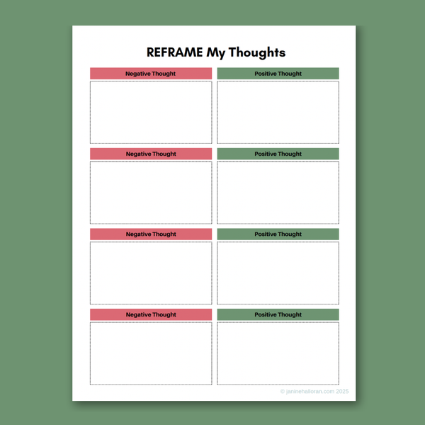 Coping Skills Planner