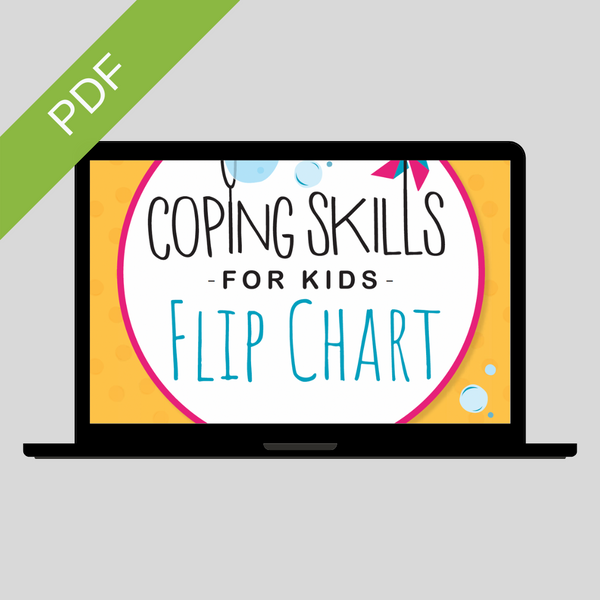 Digital Coping Skills for Kids Flip Chart