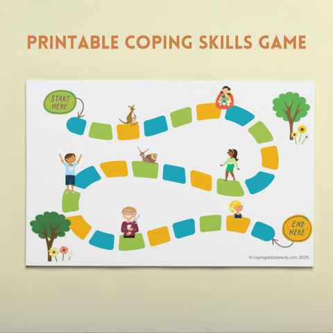 Printable Coping Skills Game